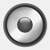 Cooles Musik-Lautsprecher-Design Magnet (Vorne)