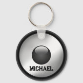 Cooles Musik-Lautsprecher-Design Schlüsselanhänger (Rückseite)