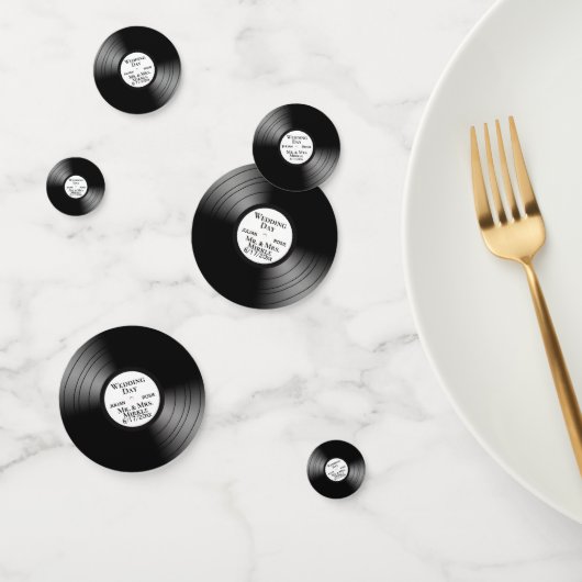 Cooles Musikdesign - benutzerdefinierte Platten Konfetti (Gruppe)