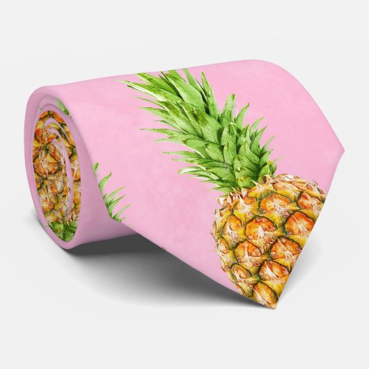 Cooles Muster der Ananas Krawatte (Gerollt)