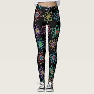 Cooles Muster der Atomstruktur Leggings
