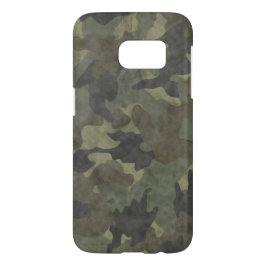 Cooles Muster der Camouflage Grunge Khaki - Militä iPhone 13 Hülle