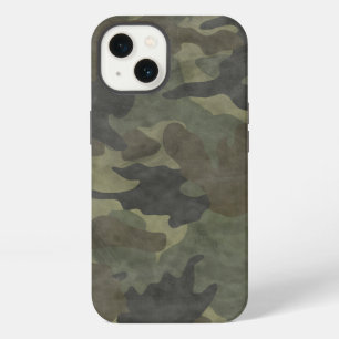 Cooles Muster der Camouflage Grunge Khaki - Militä iPhone Hülle