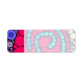 Cooles Muster der kreisförmigen Mitte (Vorne)