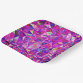 Cooles Muster Pappteller (Gewinkelt)