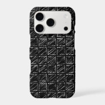 Cooles Musterdesign in Schwarz und Weiß