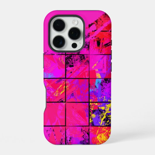 Cooles Musterdesign iPhone Hülle (Rückseite)