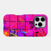 Cooles Musterdesign iPhone Hülle (Rückseite (Horizontal))
