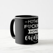 Cooles Mutter F-cking Tasse (Vorderseite Links)
