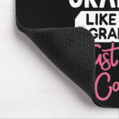 Cooles Muttertagsdesign Kickboxen Oma Mousepad (Ecke)