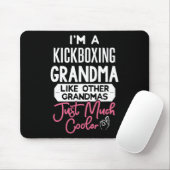 Cooles Muttertagsdesign Kickboxen Oma Mousepad (Mit Mouse)