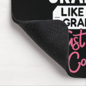 Cooles Muttertagsdesign Roller Hockey Oma Mousepad (Ecke)