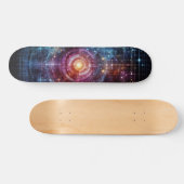 cooles Neondesign Skateboard (Horizontal)