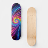 cooles Neondesign Skateboard (Vorderseite)