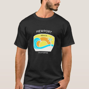 Cooles Newport Beach California Beach Surf Souveni T-Shirt