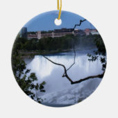 Cooles Niagara Falls Keramik Ornament (Vorne)