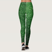 cooles niedliches Glitzer-Muster Leggings (Rückseite)