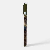 Cooles Niedliches Raccoon in Glasses Tierwelt Spaß iPhone 15 Hülle (Linke Seite)