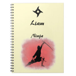 Cooles Ninja-Notebook Notizblock
