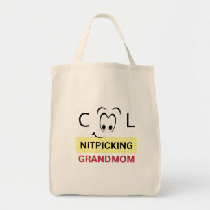 "Cooles Nitpicking Großmutter" Tote Bag - Spaß & S Tragetasche