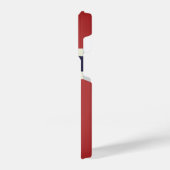 Cooles norwegisches Flag benutzerdefiniertes iPhon iPhone Hülle (Linke Seite)