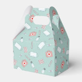 cooles Nurse-Fliesenmuster Geschenkschachtel (Rückseite)