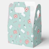 cooles Nurse-Fliesenmuster Geschenkschachtel (Geöffnet)