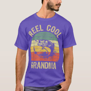 Cooles Oma Angelgeschenke Frauen Liebe fischen T-Shirt