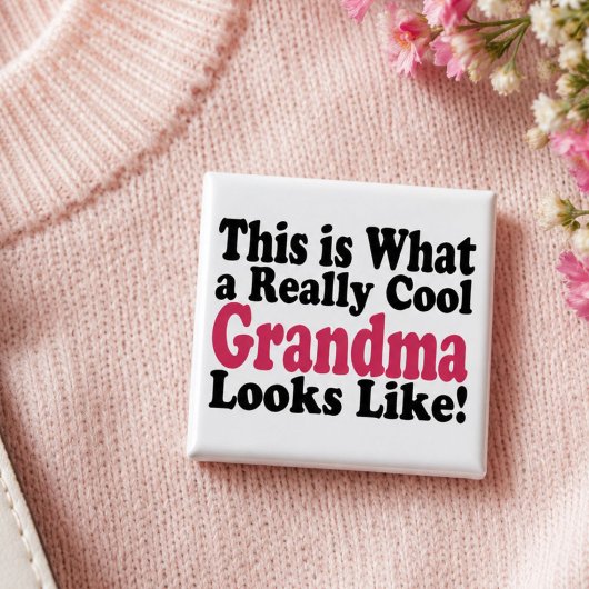 Cooles Oma Button