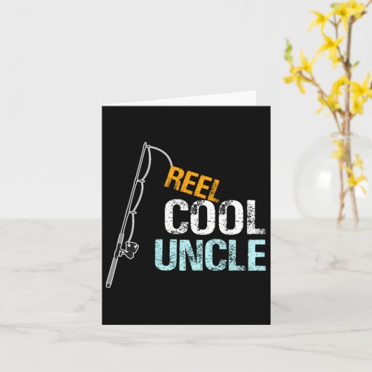 Cooles Onkel-Grafikkeilgeschenk aus Nichte oder N Karte (Gelbe Blume)