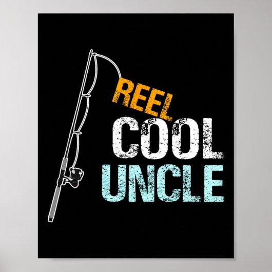 Cooles Onkel-Grafikkeilgeschenk aus Nichte oder N Poster (Vorne)