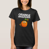 Cooles Orange für Männer Tropische Fruchtsorten T-Shirt (Vorderseite)