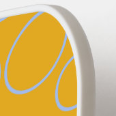 Cooles Orange Pickleball Paddel Pickleball Schläger (Linke Seite)