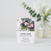 Cooles orientalisches chinesisches schönes visitenkarte (Stehend Vorderseite)