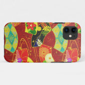 Cooles orientalisches japanisches abstraktes Case-Mate iPhone hülle (Rückseite (Horizontal))