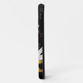 Cooles orientalisches japanisches Goldglückliche Case-Mate iPhone Hülle (Hinten/Links)