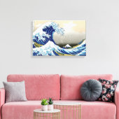 Cooles orientalisches japanisches Hokusai Fuji Aus Leinwanddruck (Insitu (Wohnzimmer))