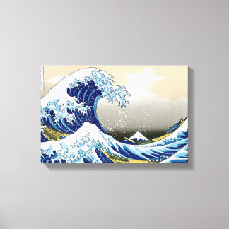 Cooles orientalisches japanisches Hokusai Fuji Aus Leinwanddruck