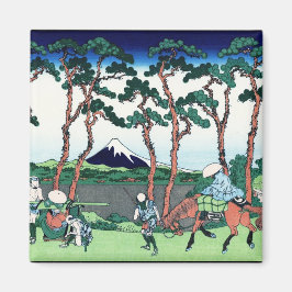 Cooles orientalisches japanisches Hokusai Fuji Aus Magnet