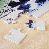 Cooles orientalisches japanisches Hokusai Fuji Aus Puzzle (Seite)