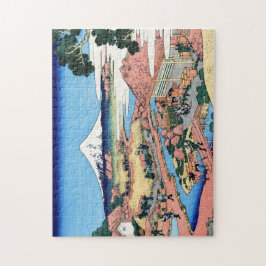 Cooles orientalisches japanisches Hokusai Fuji Aus Puzzle