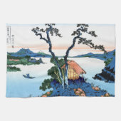 Cooles orientalisches japanisches Hokusai Fuji Lan Handtuch (Horizontal)