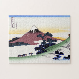 Cooles orientalisches japanisches Hokusai Fuji Lan Puzzle
