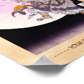 Cooles orientalisches japanisches legendäres Affen Poster (Ecke)