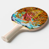 Cooles orientalisches Mandala thangka goss orienta Tischtennis Schläger (Vorderseite)