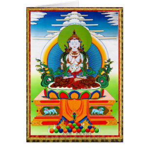 Cooles orientalisches tibetanisches thangka Buddha