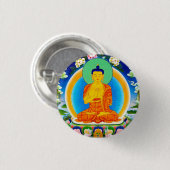 Cooles orientalisches tibetanisches thangka button (Vorne & Hinten)