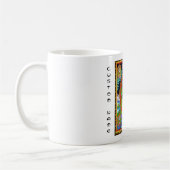 Cooles orientalisches tibetanisches thangka kaffeetasse (Links)