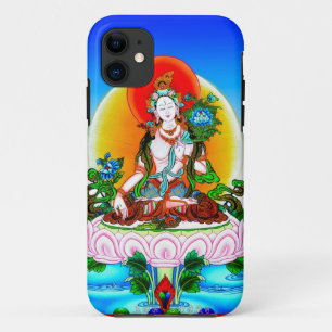 Cooles orientalisches tibetanisches thangka weiße Case-Mate iPhone hülle