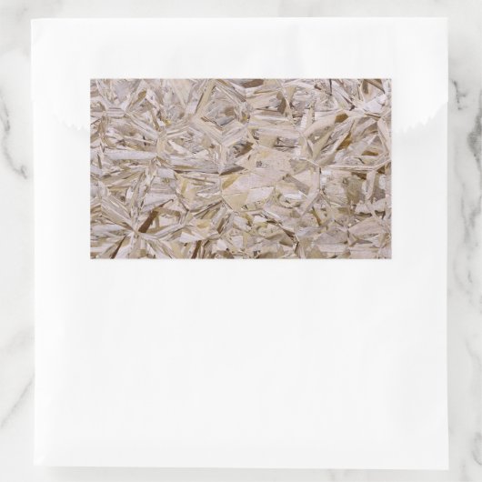 Cooles OSB-Konstruktionsschild Rechteckiger Aufkleber (Tasche)